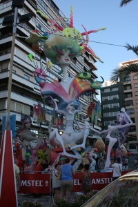 Foguera Parque Plaza de Galicia