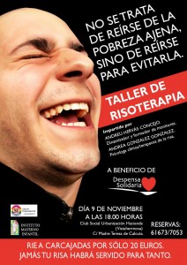 Cartel taller de Risoterapia