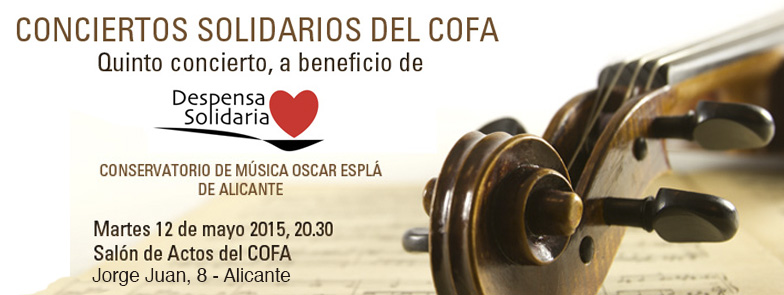 CONCIERTO SOLIDARIO DEL COFA A BENEFICIO DE DESPENSA SOLIDARIA