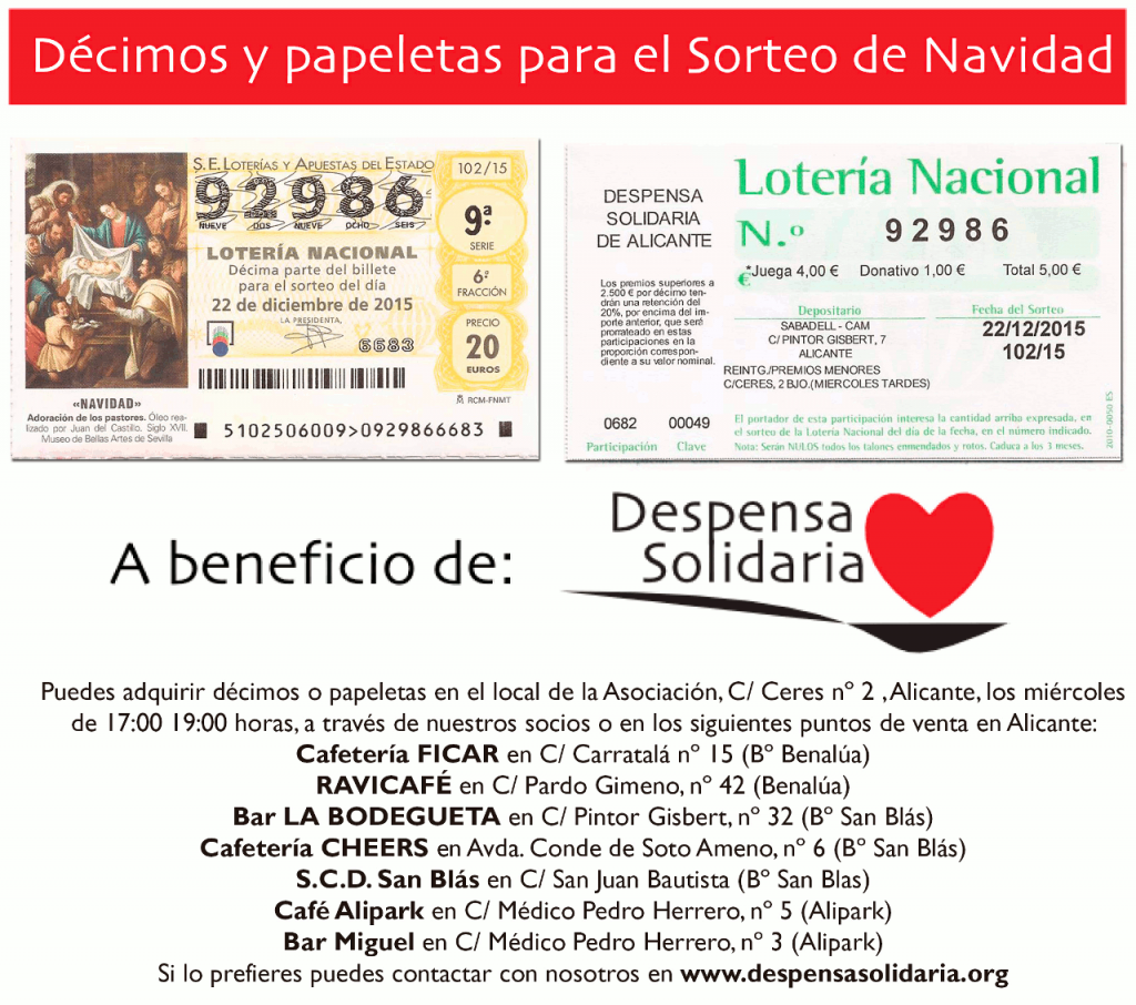 Lotería Solidaria 2015