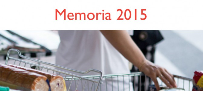 Presentamos nuestra Memoria 2015