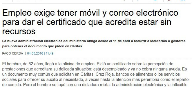 La exclusión social, una situación de la que cada vez es más difícil salir. La exclusión social, una situación de la que cada vez es más difícil salir.