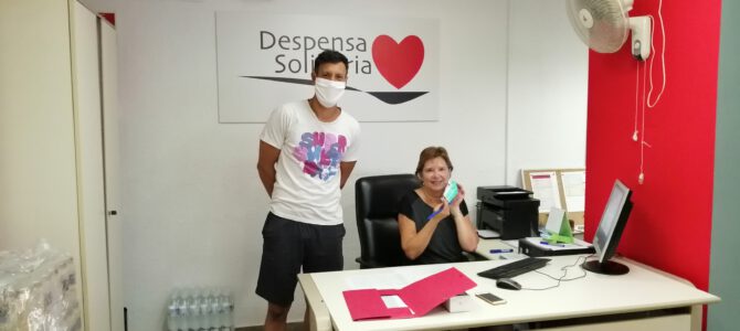 EN DESPENSA SOLIDARIA SEGUIMOS APOYANDO A LAS PERSONAS MÁS DESFAVORECIDAS