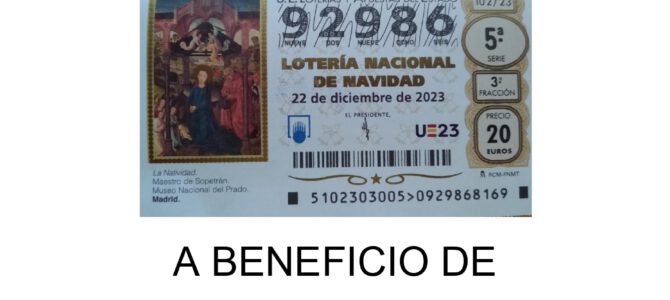 ¡Ya tenemos disponible lotería de navidad!